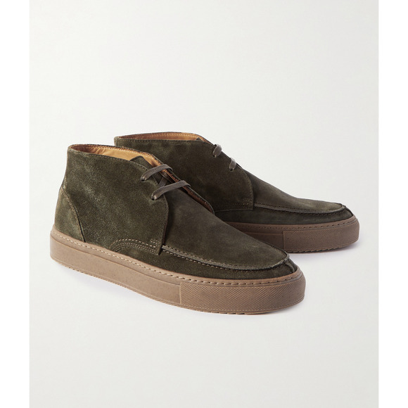 Mr P. Other - Mr P. 'Larry' Regenerated Suede By Evolo Chukka Boots Size 9